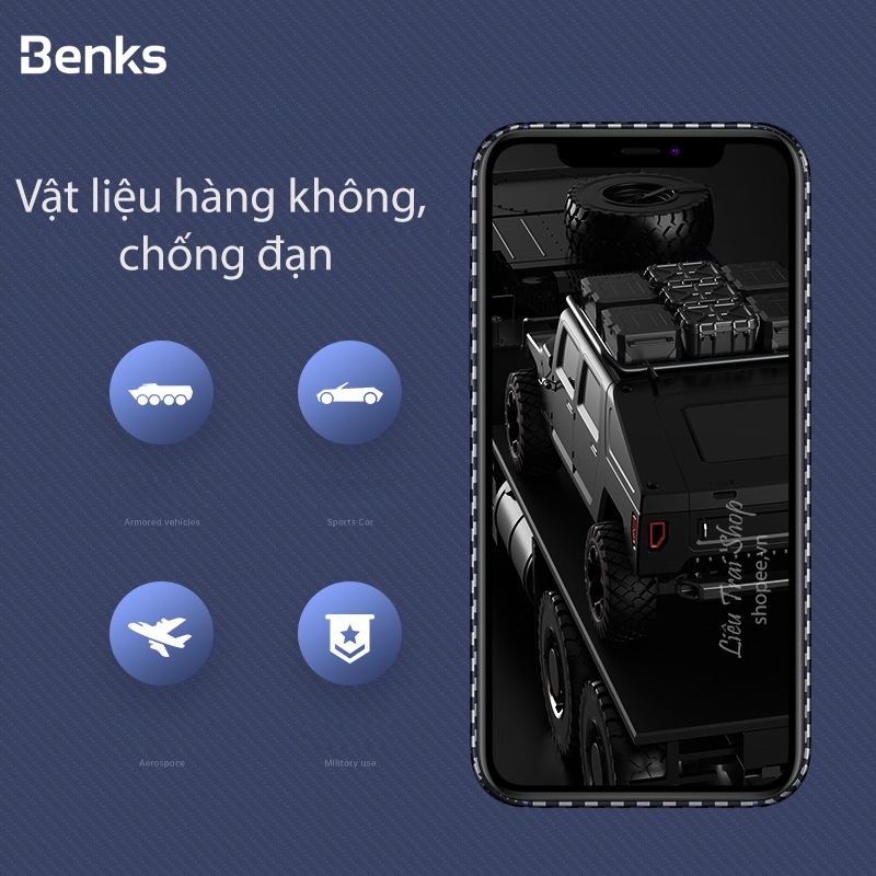 Ôp lưng iphone cao cấp sợi kevlar carbon 12pro 12 pro max