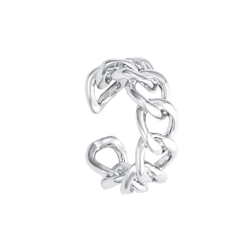 Nhẫn Phối Dây Xích Phong Cách Âu Mỹ Thời Trang Cá Tính