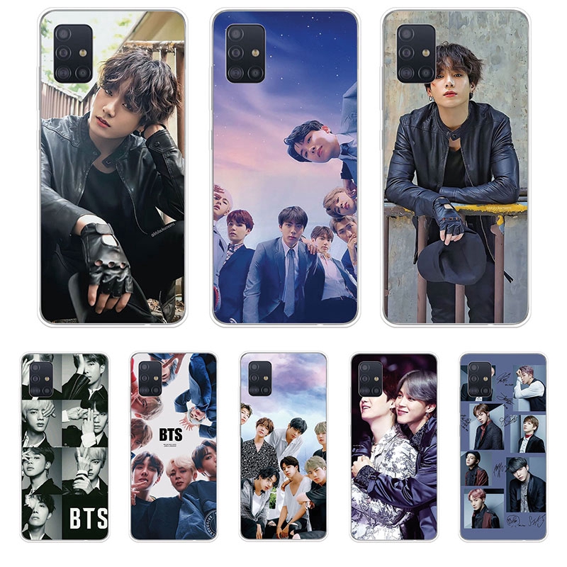 Ốp lưng Samsung Galaxy A11 A21 A21S A31 A51 A71 TPU mềm Case BTS