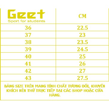 Giày GEET-ARROW đá bóng sân cỏ nhân tạo màu trắng