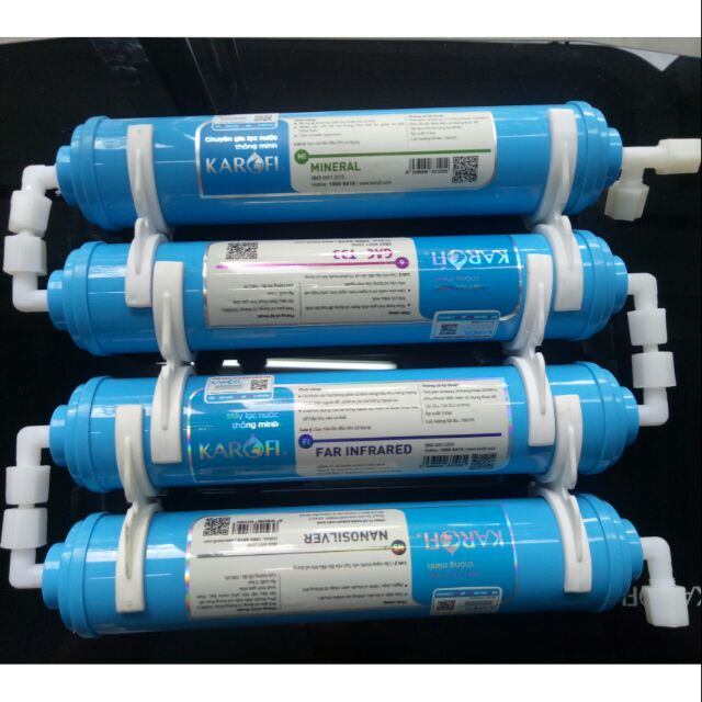 [ELHAS10 giảm tối đa 150K] Bộ 4 lõi lọc chức năng karofi