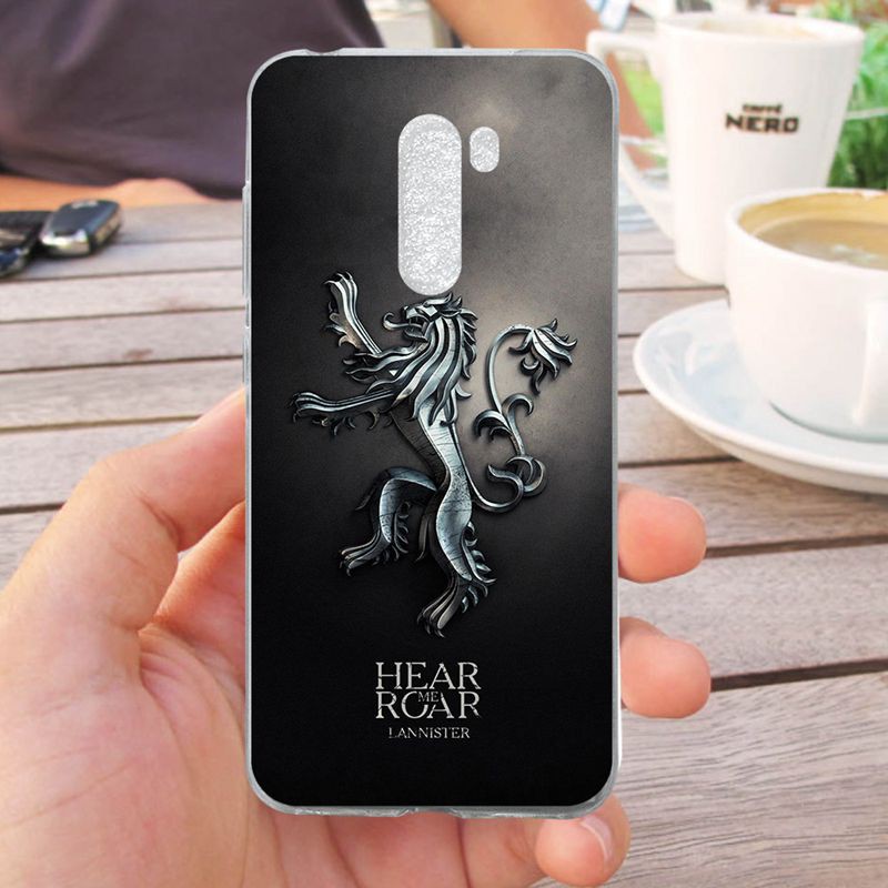 Ốp điện thoại Xiaomi Pocophone F1 nhựa dẻo in hình ảnh Sư Tử cực ngầu cá tính
