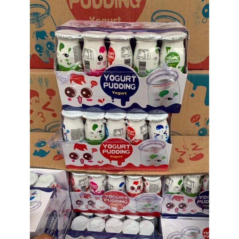 Combo 30 hộp thạch sữa chua pudding