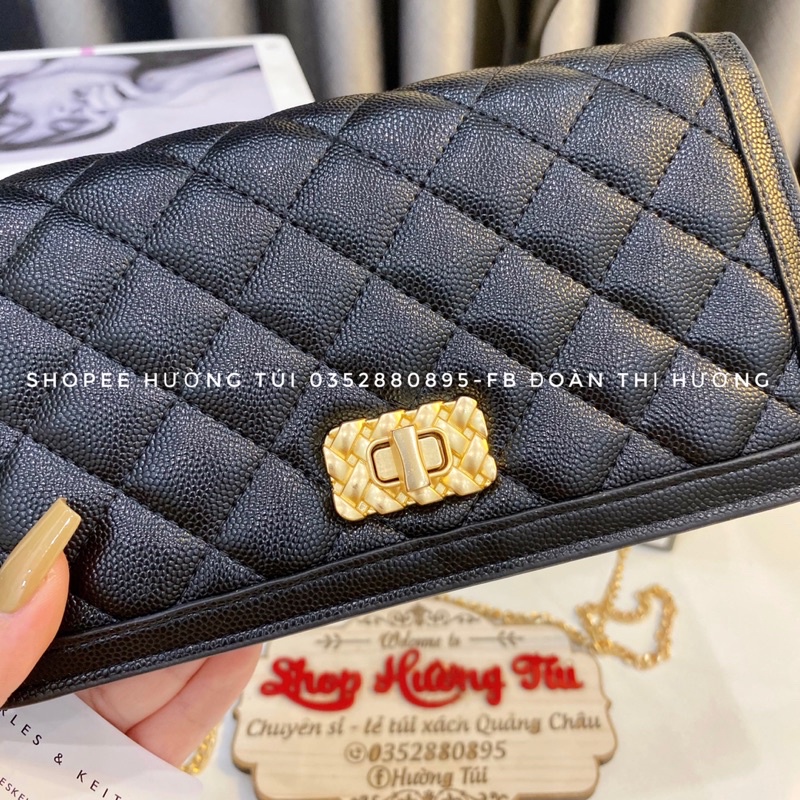 Túi Chữ C 448 mẫu mới size 20 chất đẹp(có hộp)
