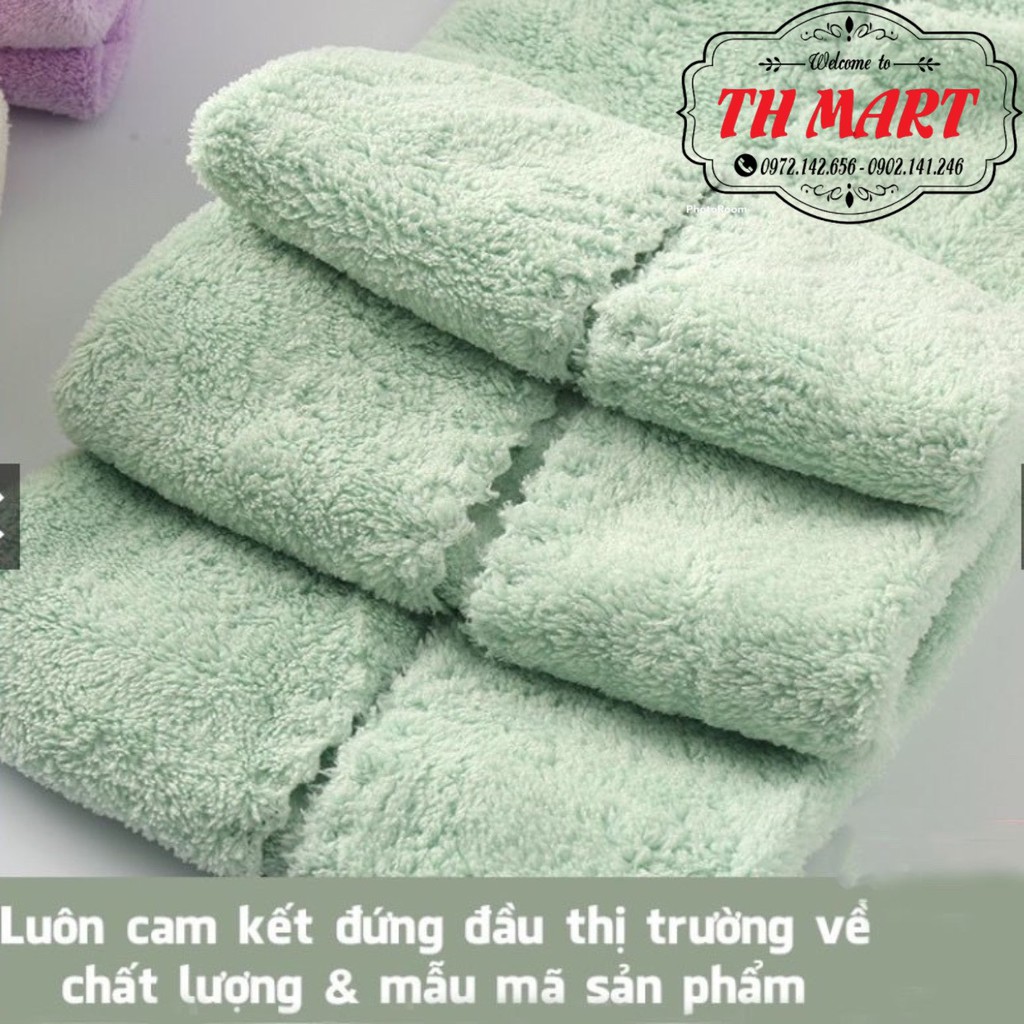 khăn mặt lông cừu xuất hàn siêu mềm mại, siêu thấm hút an toàn cho trẻ nhỏ