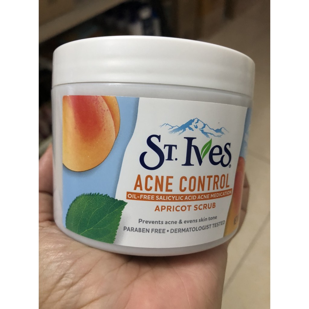 Tẩy tế bào chết body ST.IVES ACNE CONTROL 283ml