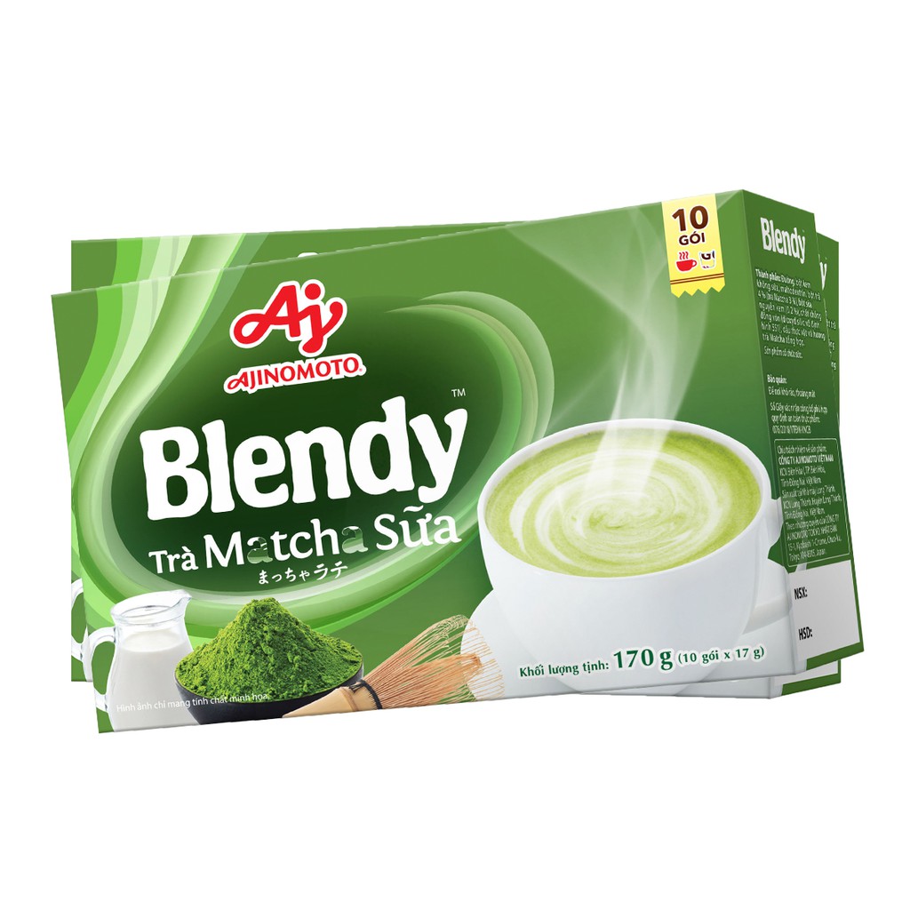 Combo 2 hộp Trà matcha sữa Blendy (170g/ hộp)