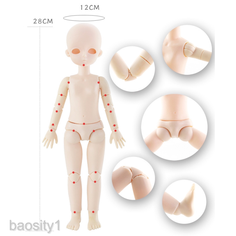 Mô hình búp bê tỉ lệ 1/6 độc đáo