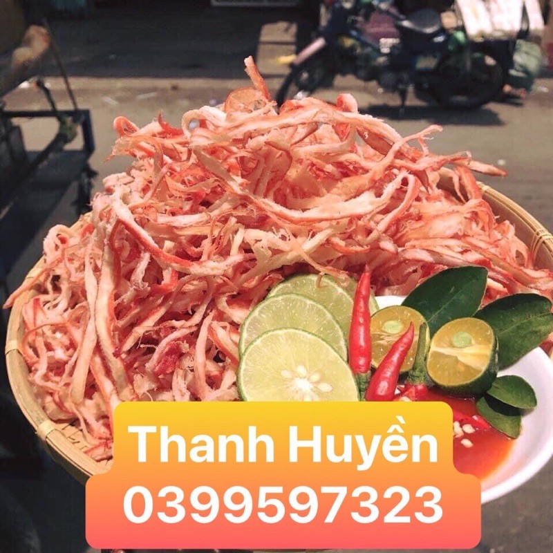 Mực xé sợi hấp nước dừa | BigBuy360 - bigbuy360.vn