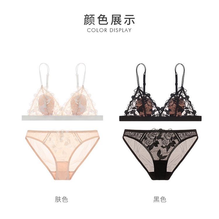 Áo lót ren nữ - Áo Ren cup tam giác đệm mỏng mềm mại