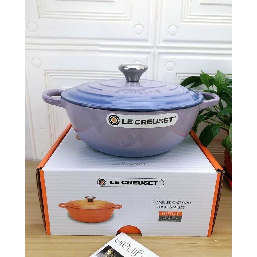 Nồi gang sâu lòng LeCreuset 26-32cm sử dụng được cho bếp từ - hàng nhập Đức