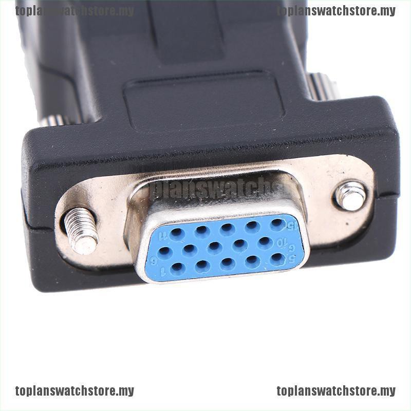 Đầu Chuyển Đổi Vga Sang Rj45 15pin