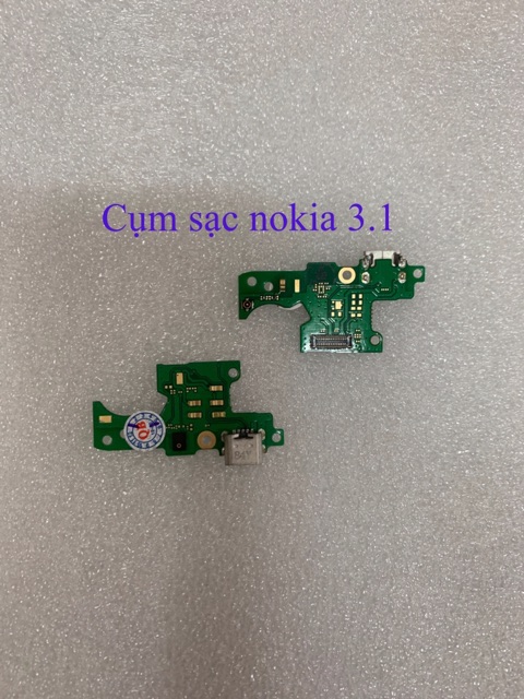 Cụm sạc nokia X6/ Nokia 3/ nokia 3.1/ nokia 5.1 plus = X5/nokia 7 plus/