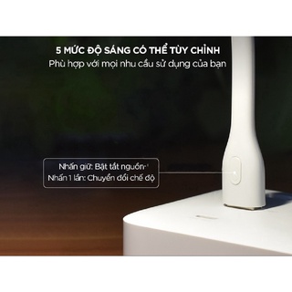 Đèn LED USB Xiaomi version 2 có nút bấm Trắng