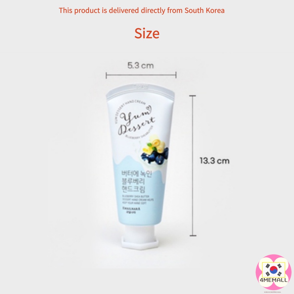 Kem dưỡng da tay KWAILNARA 3 loại 60g hương dâu việt quất / dâu tây / Daiso