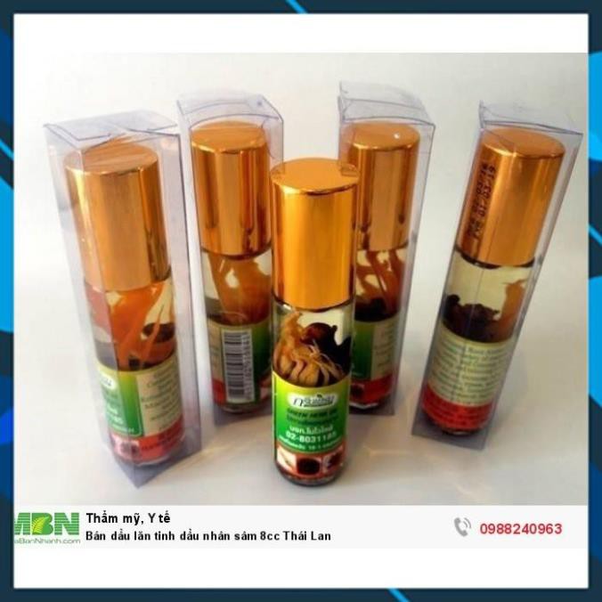 Mỹ Phẩm  Dầu Lăn Thảo Dược Nhân Sâm Green Herb Oil Thái Lan