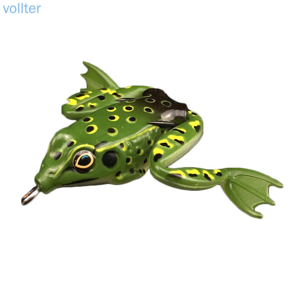 【Sản phẩm khuyến cáo】5cm Frog Spinner Colorful Fishhook Fishing Hook Lure Minnow Salmon Fish Lure Trout Artificial Bait