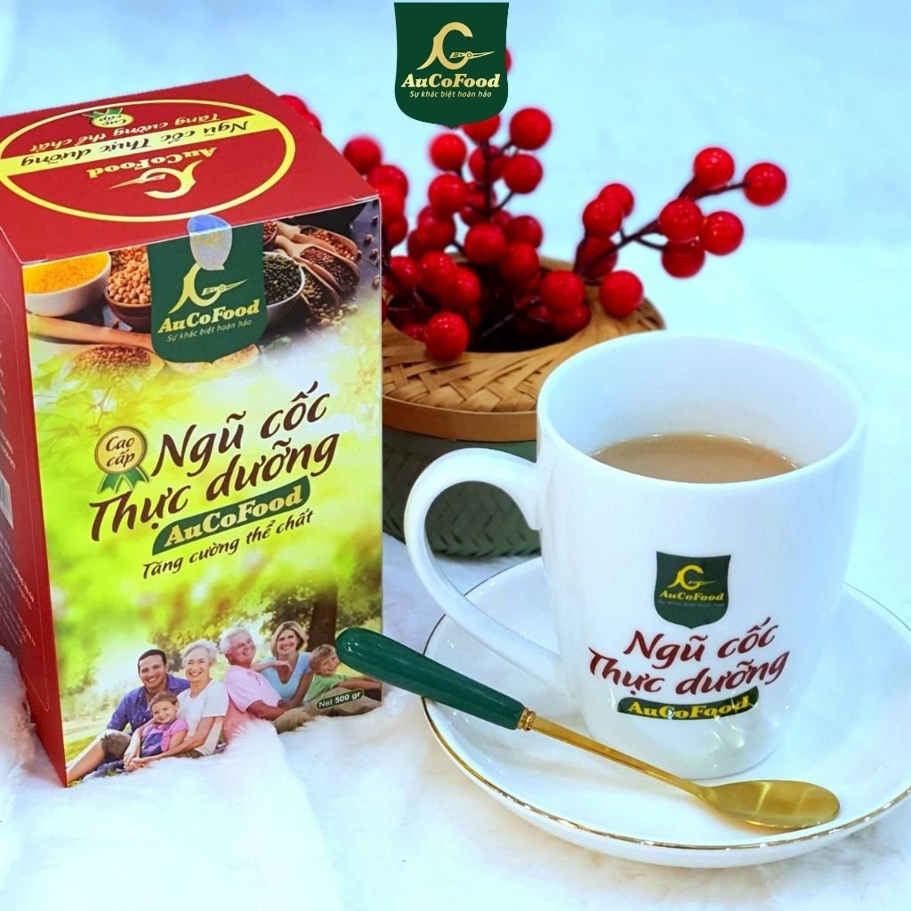 Bột ngũ cốc thưc dưỡng 22 loại hạt giảm cân,tăng cân đầy đủ chất dinh dưỡng AUCOFOOD loại cao cấp
