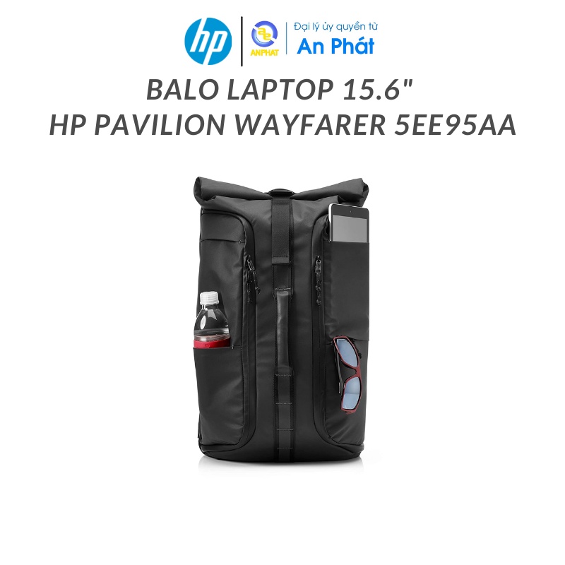 (Hàng quà tặng - không bán) Balo Laptop HP Pavilion Wayfarer 15.6 inch, chống nước, chống sốc - chính hãng