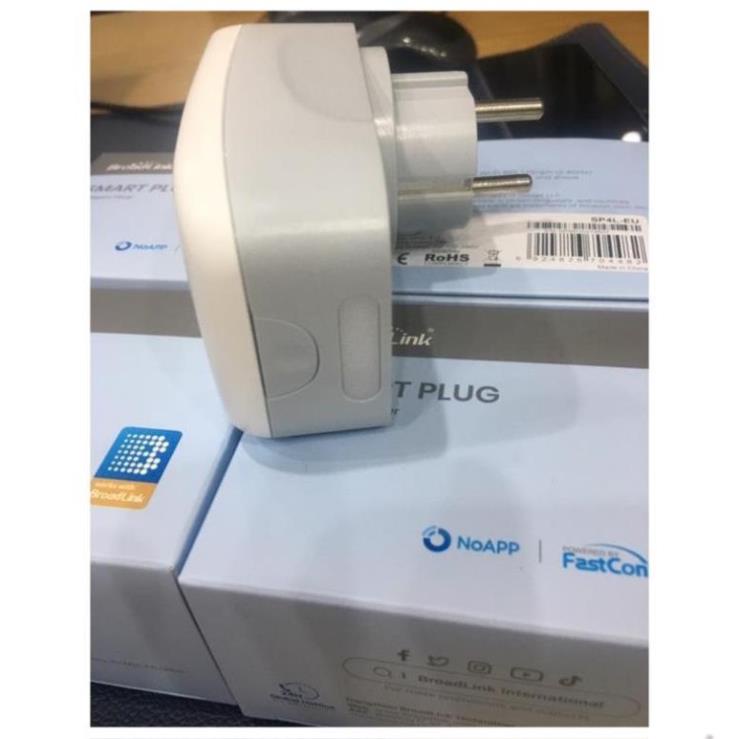 Ổ cắm thông minh Broadlink SP4L EU 16A tải 3500W điều khiển qua Wifi 4G Bản quốc tế BH