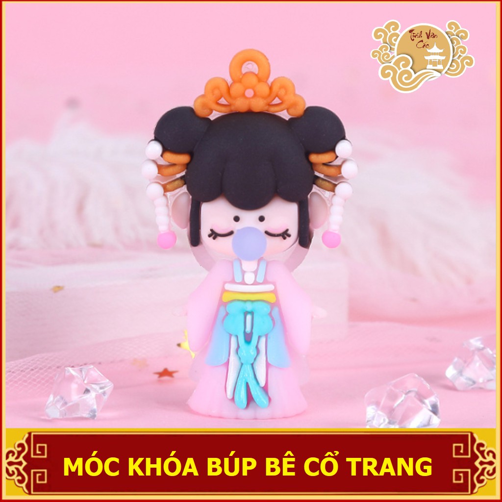 Móc chìa khóa búp bê Chức Nữ cổ trang Tĩnh Vân Các