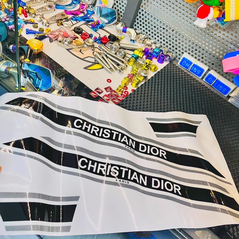 Tem Bộ Scoopy Phiên Bản Dior in camay ánh kim cực đẹp ✌