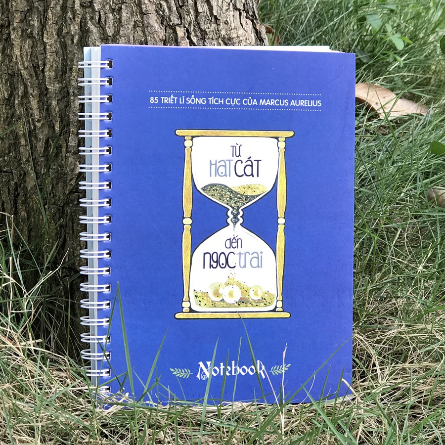 Notebook: Từ hạt cát đến ngọc trai - 85 Triết lí sống tích cực của Marcus Aurelius