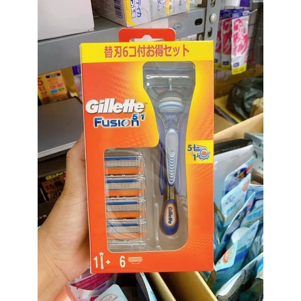 Dao cạo dâu Gillette Fusion 5 lưỡi Nhật