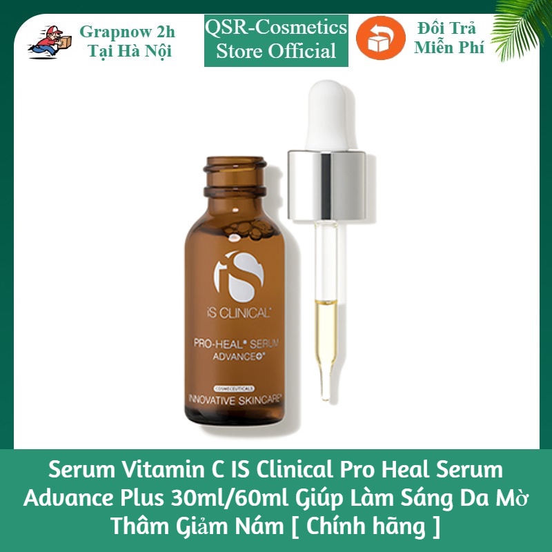 Serum Vitamin C IS Clinical Pro Heal Serum Advance Plus 30ml/60ml Giúp Làm Sáng Da Mờ Thâm Giảm Nám