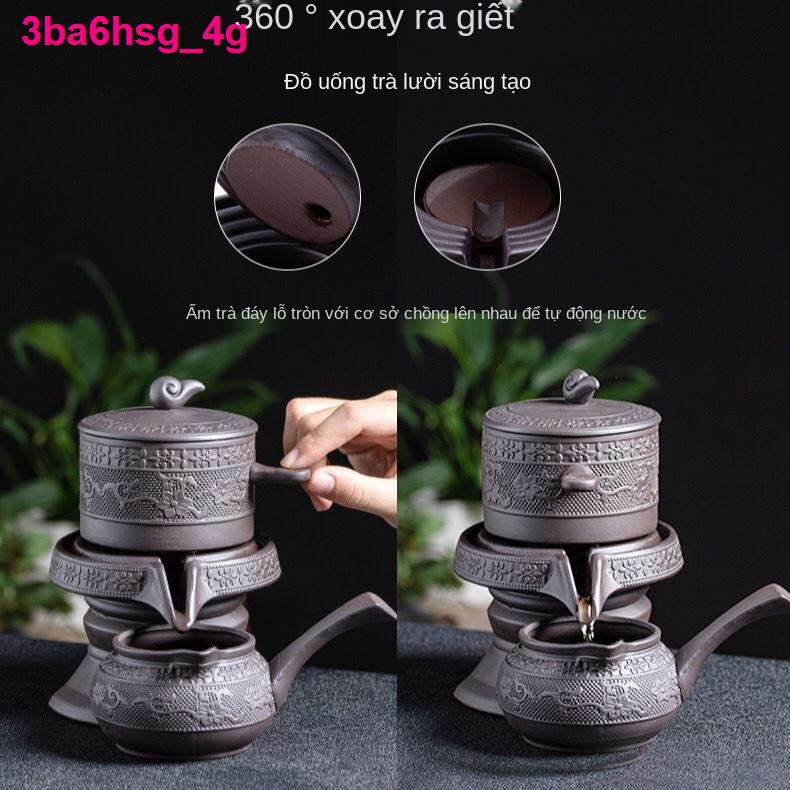 đồ ănBộ Trà Đá Mài Kung Fu Teacup Đất Sét Màu Tím Trang chủ Máy pha bán tự động Lazy Hoàn toàn Biến Cả Tại Mộ