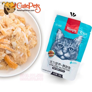 Pate Wanpy 80g dành cho mèo - Cutepets