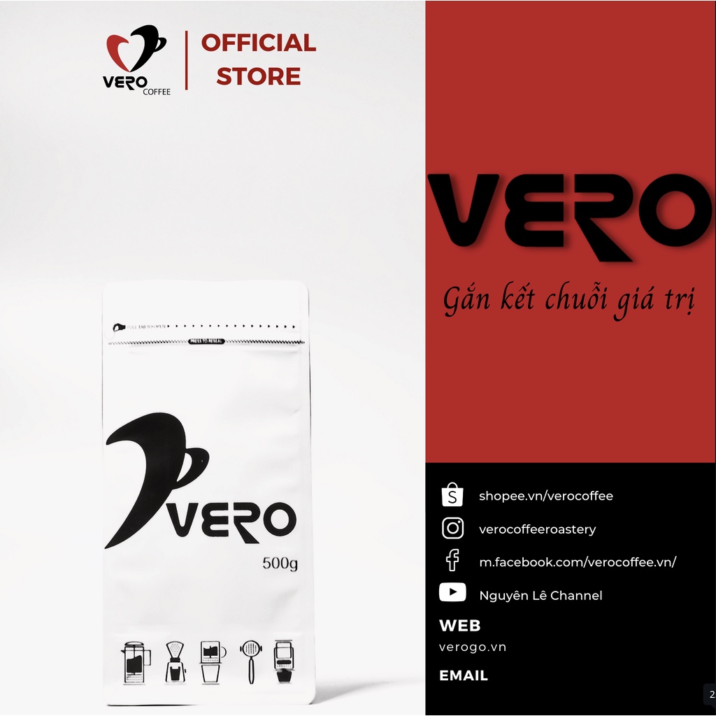 Cà Phê Hạt Vero Robusta Truyền Thống