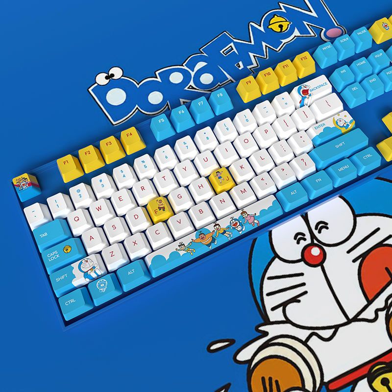 Nắp bàn phím Doraemon nút bàn phím nút bàn phím cơ nút bàn phím anime nút bàn phím cơ thay thế nút bàn phím máy tính
