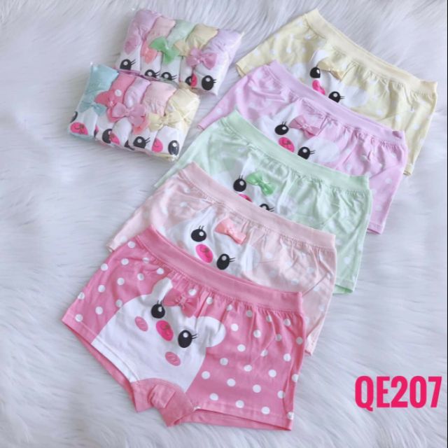 Hình thật quần xì đùi mặc váy cho bé gái mẫu bé heo cao cấp