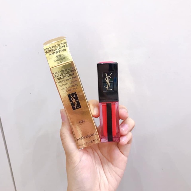 Son YSL Water Stain 609 Tester ( Sản Phẩm Chính Hãng )