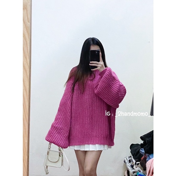 Áo Len Đan Tay Bồng QC ( Kèm Ảnh Thật )