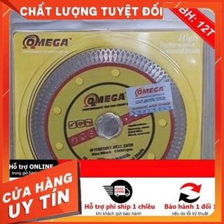 Lưỡi cắt gạch men, cắt đá, cắt gạch ngói gốm sứ Omega Loại 1- phi 110mm