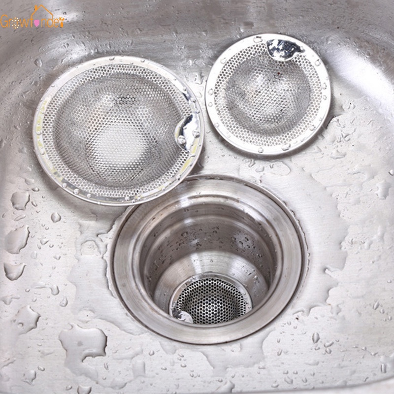1 Dụng Cụ Lọc Rác Bồn Rửa Chén Bằng Thép Không Gỉ Chất Lượng Cao