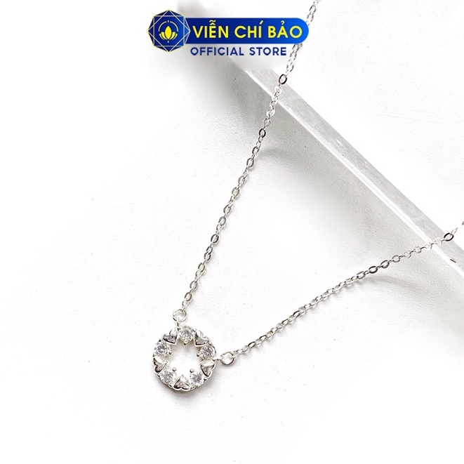 Dây chuyền bạc nữ Lineline love chất liệu bạc 925 thời trang phụ kiện trang sức nữ Viễn Chí Bảo D400468