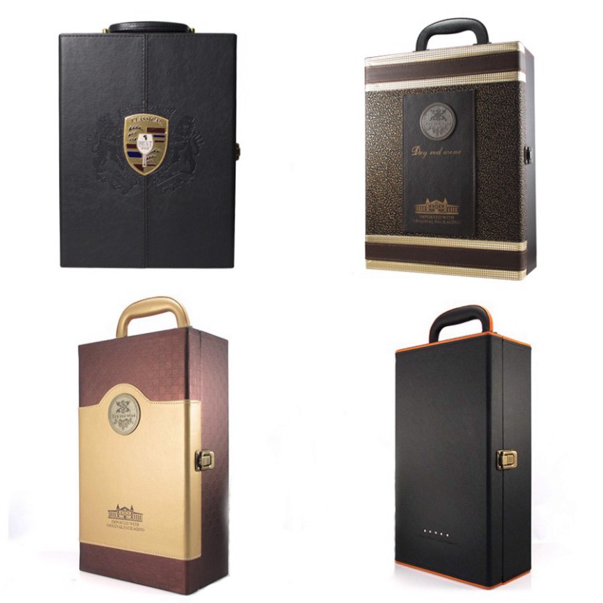Hộp Da Đôi Đựng Rượu Vang - Phụ Kiện Rượu Vang 22 - Mã PK002 | BigBuy360 - bigbuy360.vn