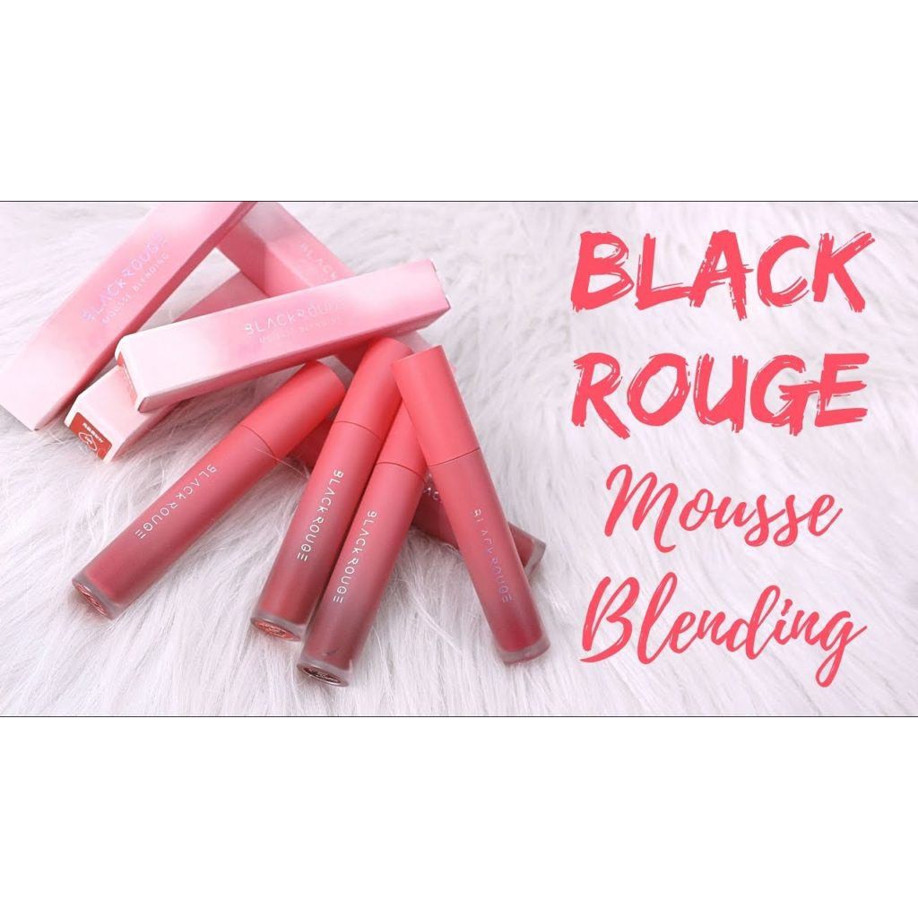[SẴN SALE]Son Black Rouge Mousse Blending