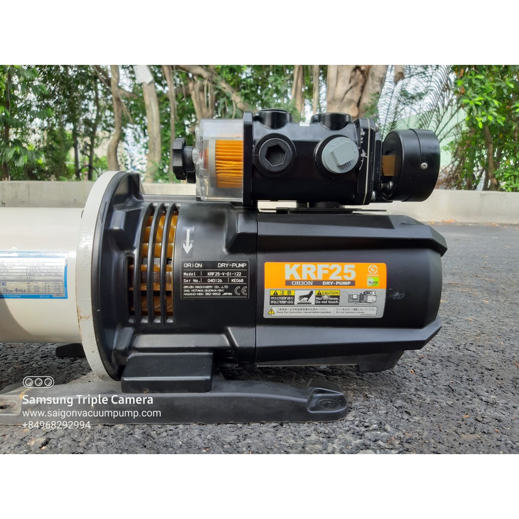 Bơm hút chân không khô ORION VACUUM DRY-PUMP KRF25 750W