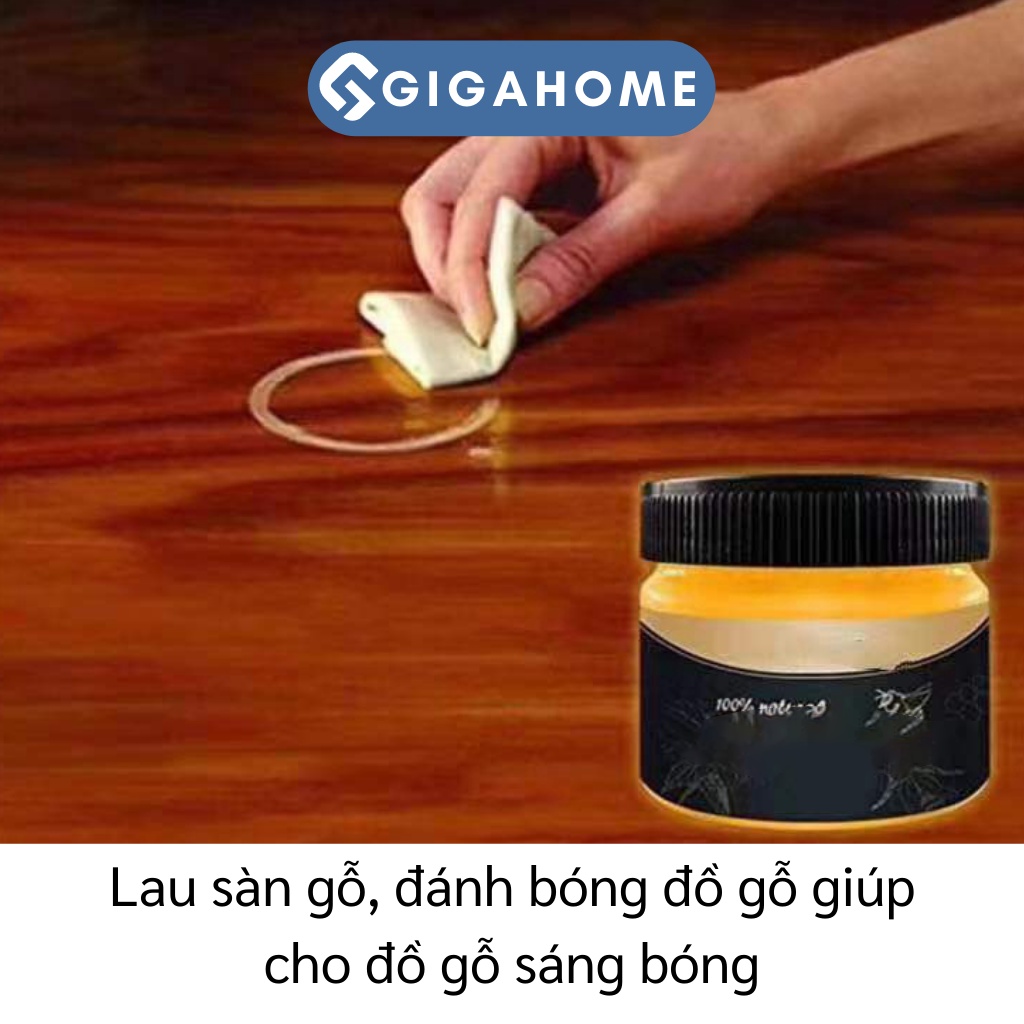 Sáp Ong GIGAHOME Đánh Bóng Sàn Gỗ, Vệ Sinh Nội Thất Chống Thấm Nước 9166