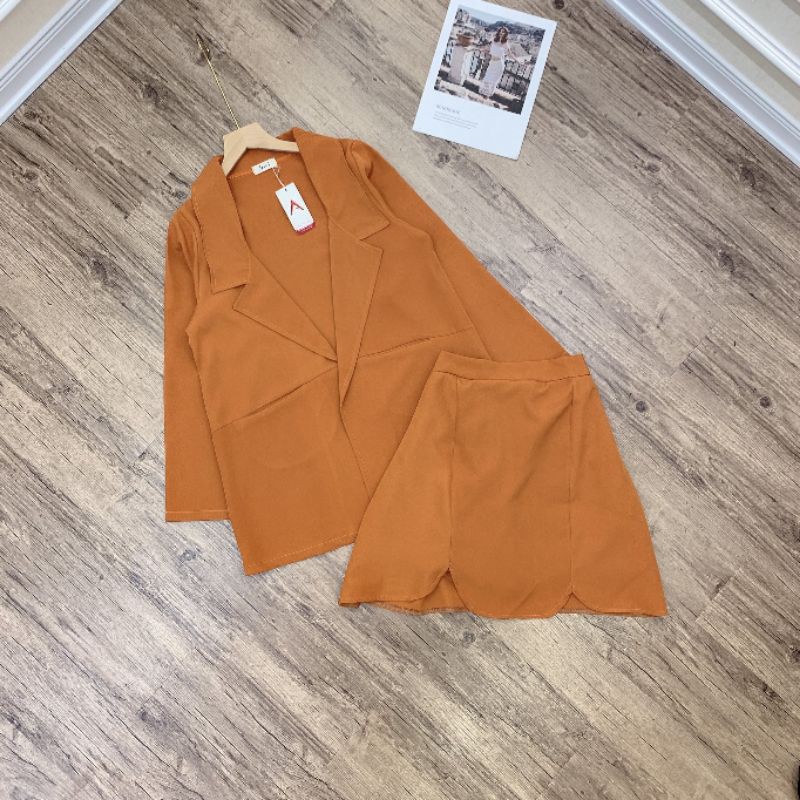 [Mã WAMT1505 giảm 10K đơn 0K] [WAMT1505 - giảm 10K cho đơn bất kì] Sét áo nâu chân váy siêu hot kèm video và ảnh thật | BigBuy360 - bigbuy360.vn