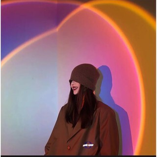 Đèn hoàng hôn 𝗦𝗜𝗘̂𝗨 𝗛𝗢́𝗧 𝗧𝗜𝗞𝗧𝗢𝗞 4 IN 1 chuyển đổi 4 màu, đèn led trang trí chụp ảnh quay video livestream