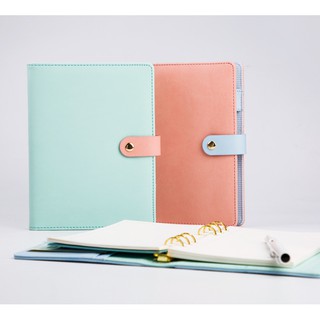 Sổ da A5 nút bấm cao cấp