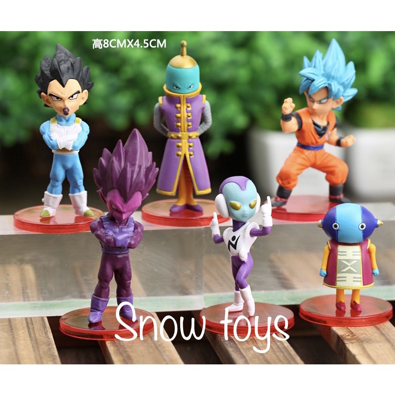 Mô hình Dragon ball Super - 18 mẫu WCF tự chọn - Goku Gohan Trunks Vegeta Zamasu Rose Black Zeno Vegeto Mai - Cao 8cm