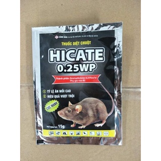 Diệt chuột thông mình cực mạnh dạng bột trộn mồi chuột ăn chết ngay gói 15gr