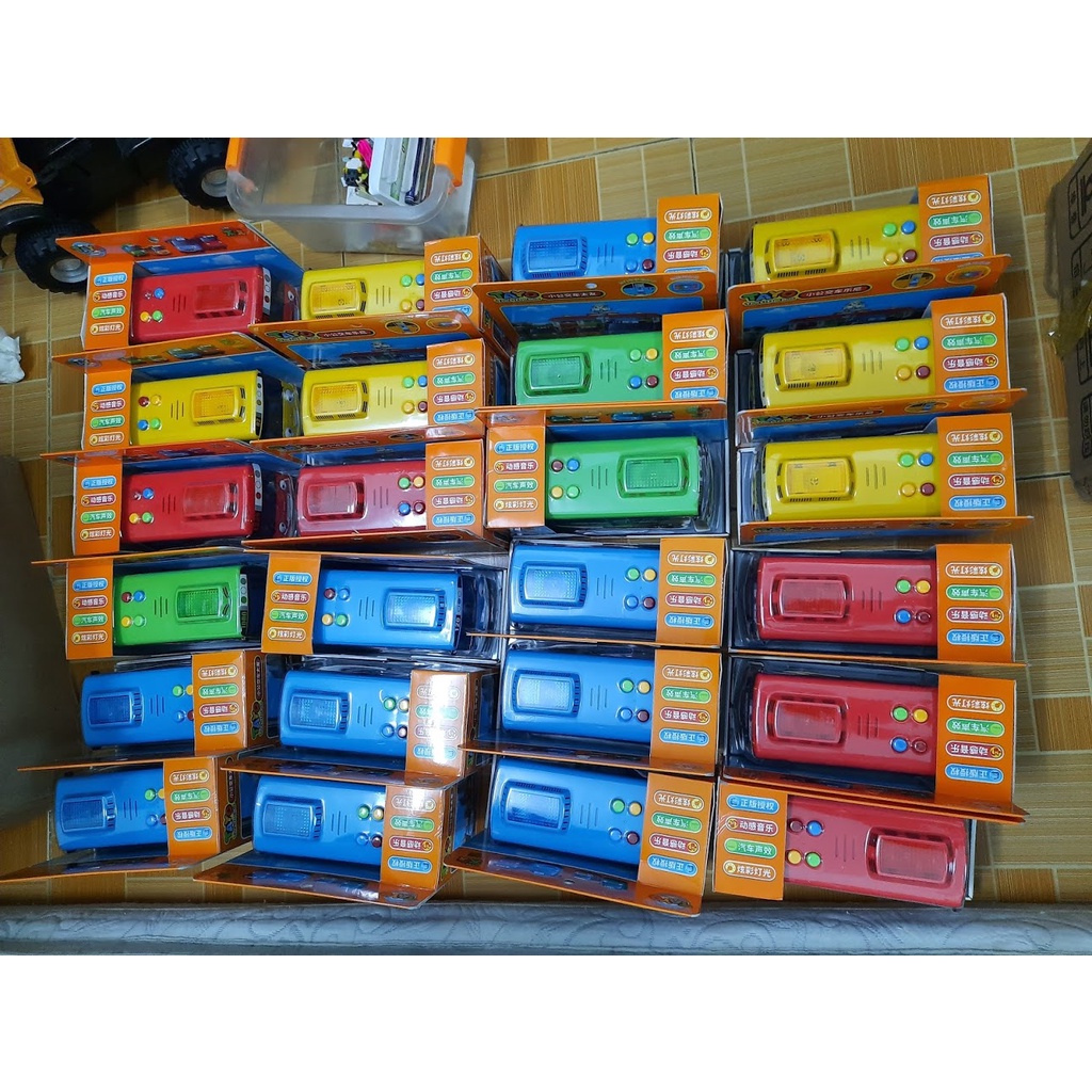 Xe buýt Tayo cỡ lớn có đèn và âm thanh đồ chơi trẻ em Tayo the little Bus đồ chơi trẻ em