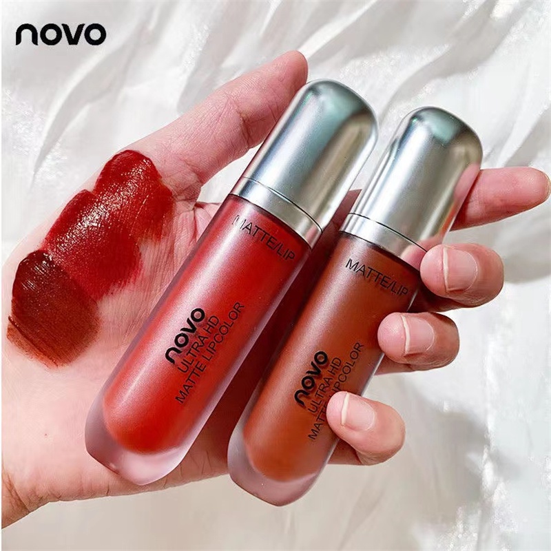Son bóng lì ABPOPA 8g kết cấu khoai tây nghiền dễ thoa chống dính cốc